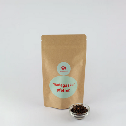 Madagaskar Pfeffer 150 g Beutel – kräftige Pfefferkörner mit warmem, vollmundigem Aroma für Fleisch und Saucen