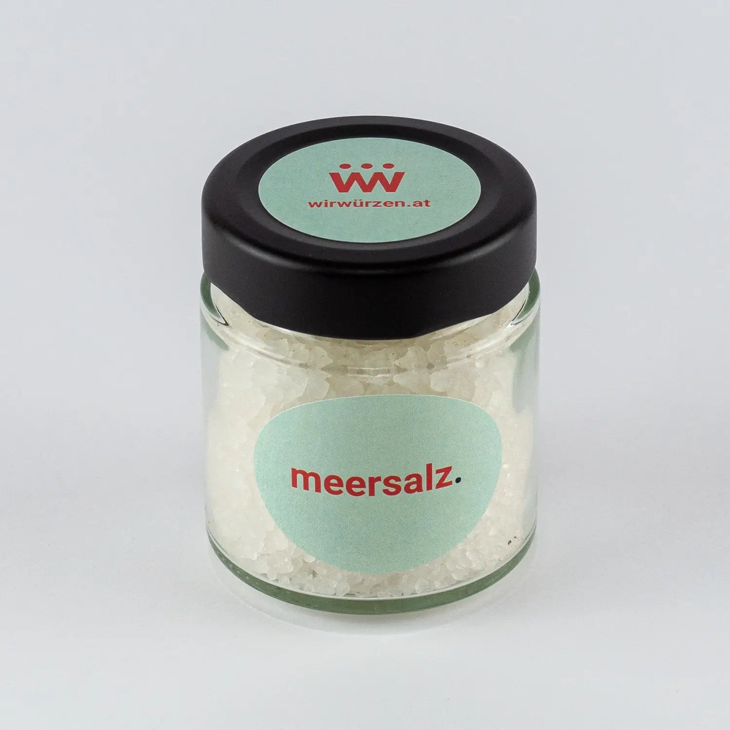 Meersalz 150 g Glas – feines Salz für Kochen, Backen, Würzen und internationale Gerichte