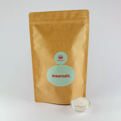 Meersalz 1 kg Beutel – Großpackung feines Salz für Profiküche, Würzen und internationale Gerichte