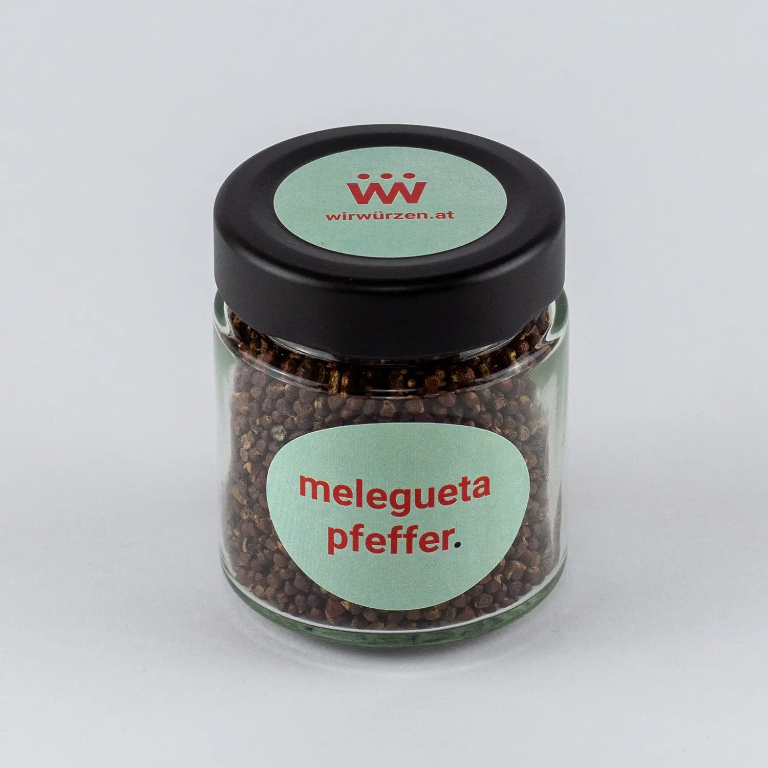 Melegueta Pfeffer 70 g Glas – exotischer Pfeffer mit pikanter Schärfe und leicht zitroniger Note
