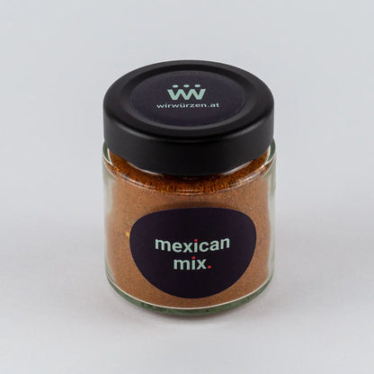 Mexican Mix 60 g Glas – aromatische Gewürzmischung für Fleischgerichte, Gemüse, Saucen und mexikanische Küche