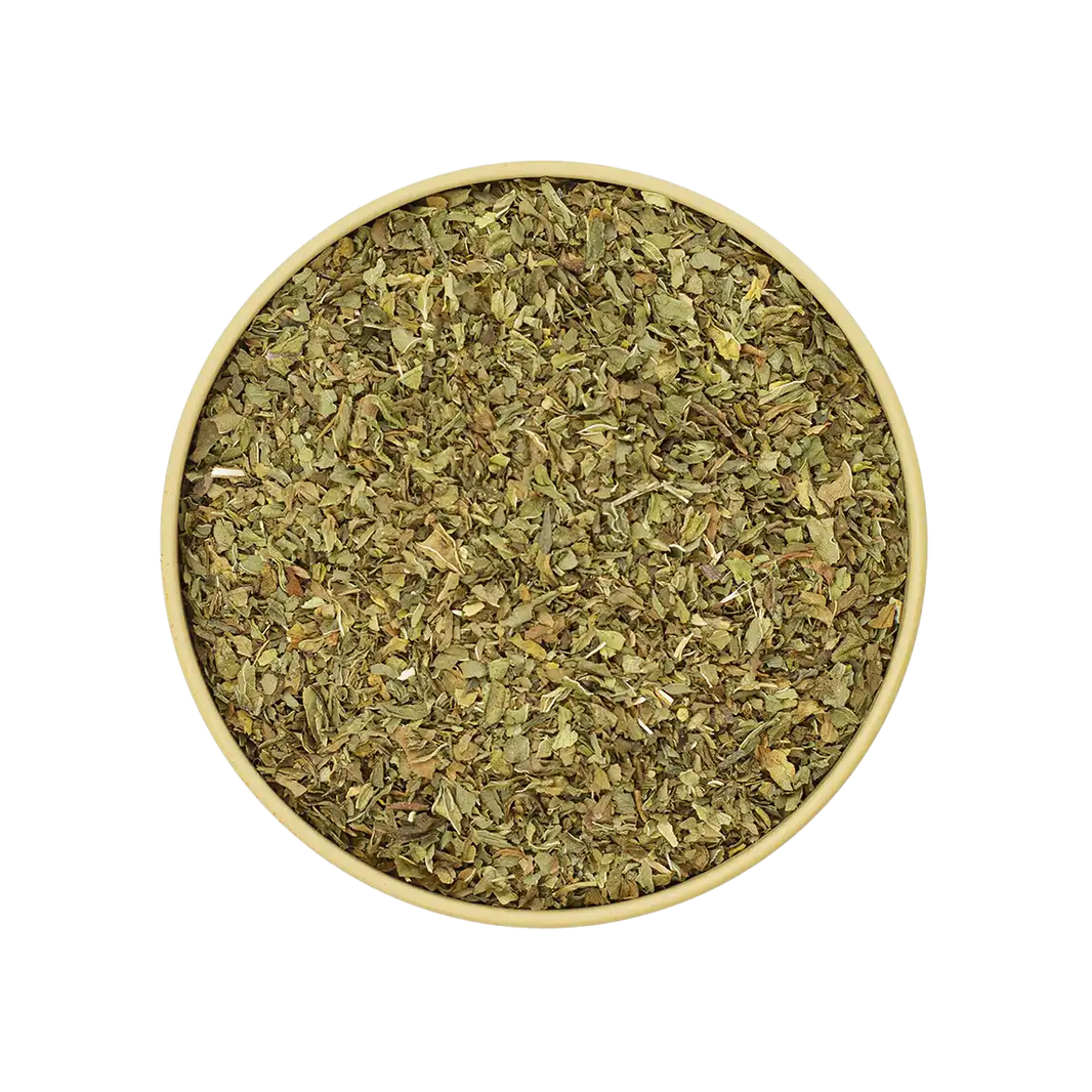 Minze – getrocknete Minzblätter mit frischem, kühlem Aroma