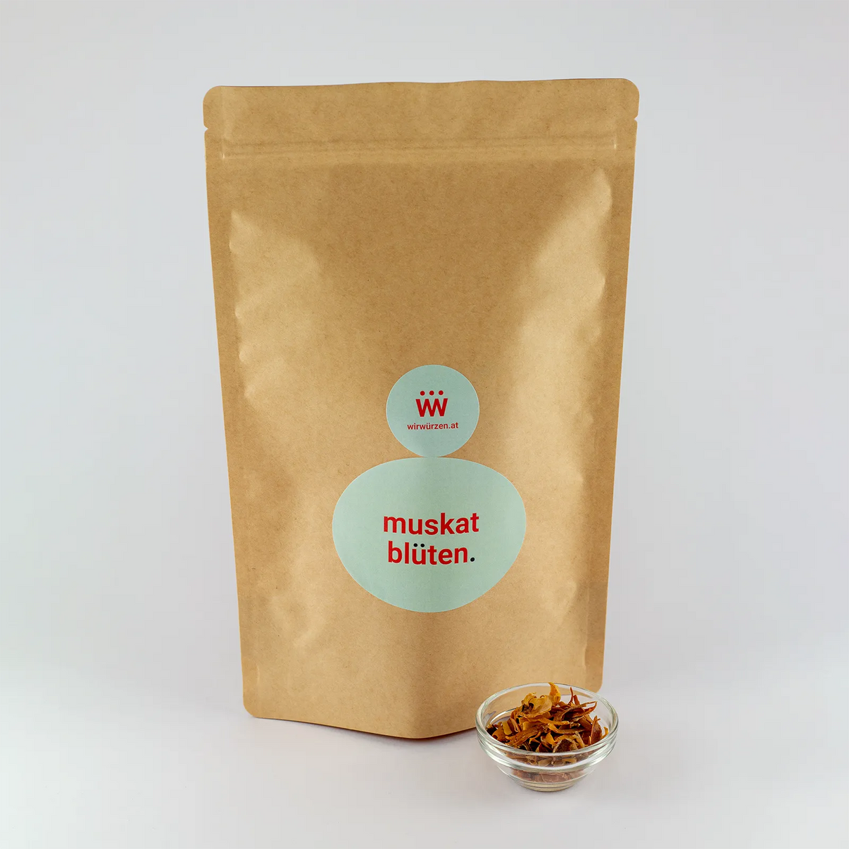 Muskatblüten Macis 250 g Beutel – Vorratspackung Gewürz für Gastronomie, Gemüse, Suppen, Fleisch und Gebäck