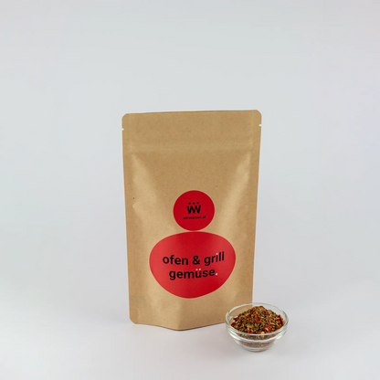 Ofen Grill & Gemüse Gewürz 120 g Beutel – aromatische Mischung für Grillgemüse, Ofenkartoffeln und mediterrane Küche