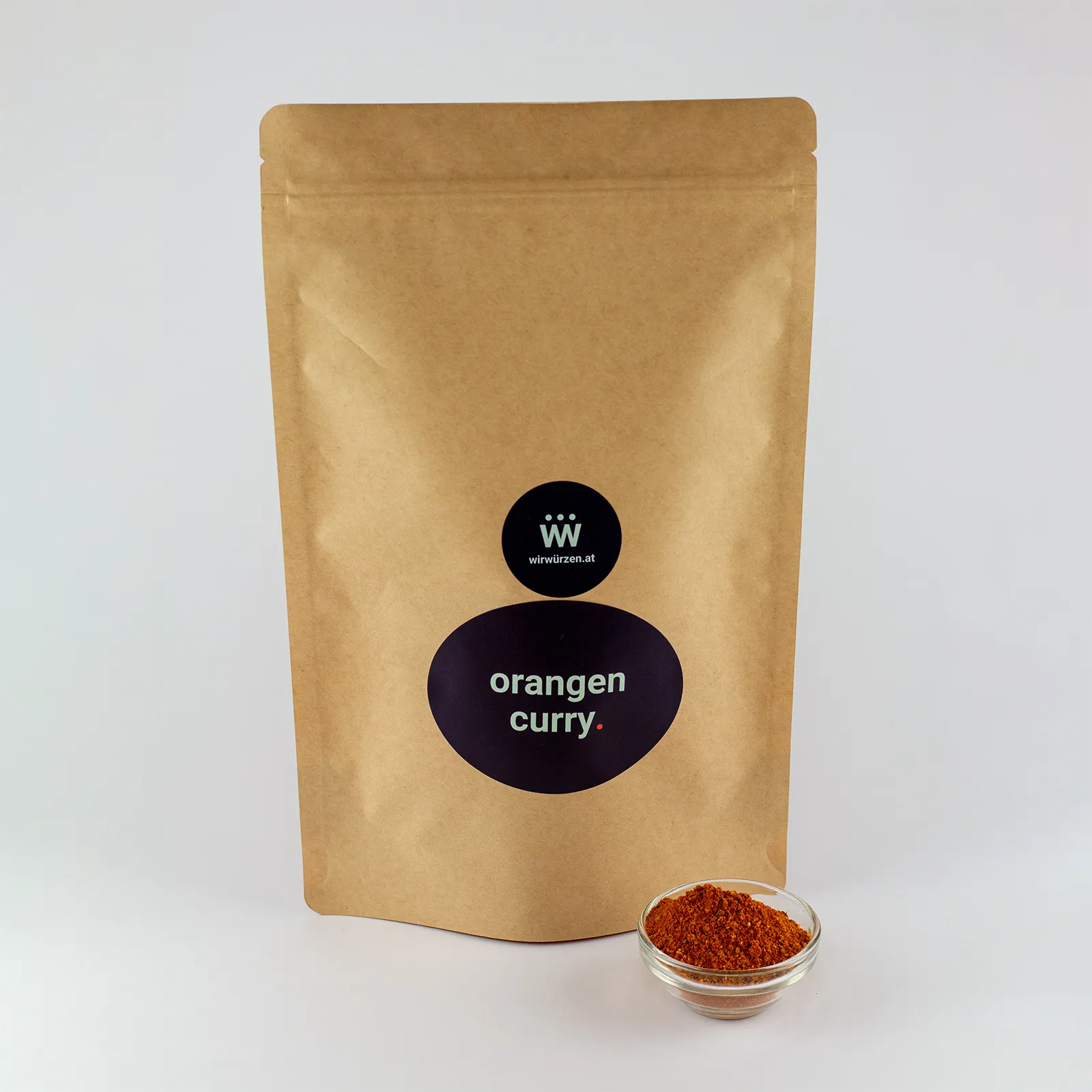 Orangen Curry 500 g Beutel – fruchtig-exotisches Currypulver für Gastronomie, Geflügel, Fisch und vegetarische Küche