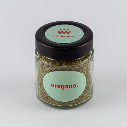 Oregano 20 g Glas – aromatisches mediterranes Gewürz für Pizza, Pasta, Fleisch- und Gemüsegerichte