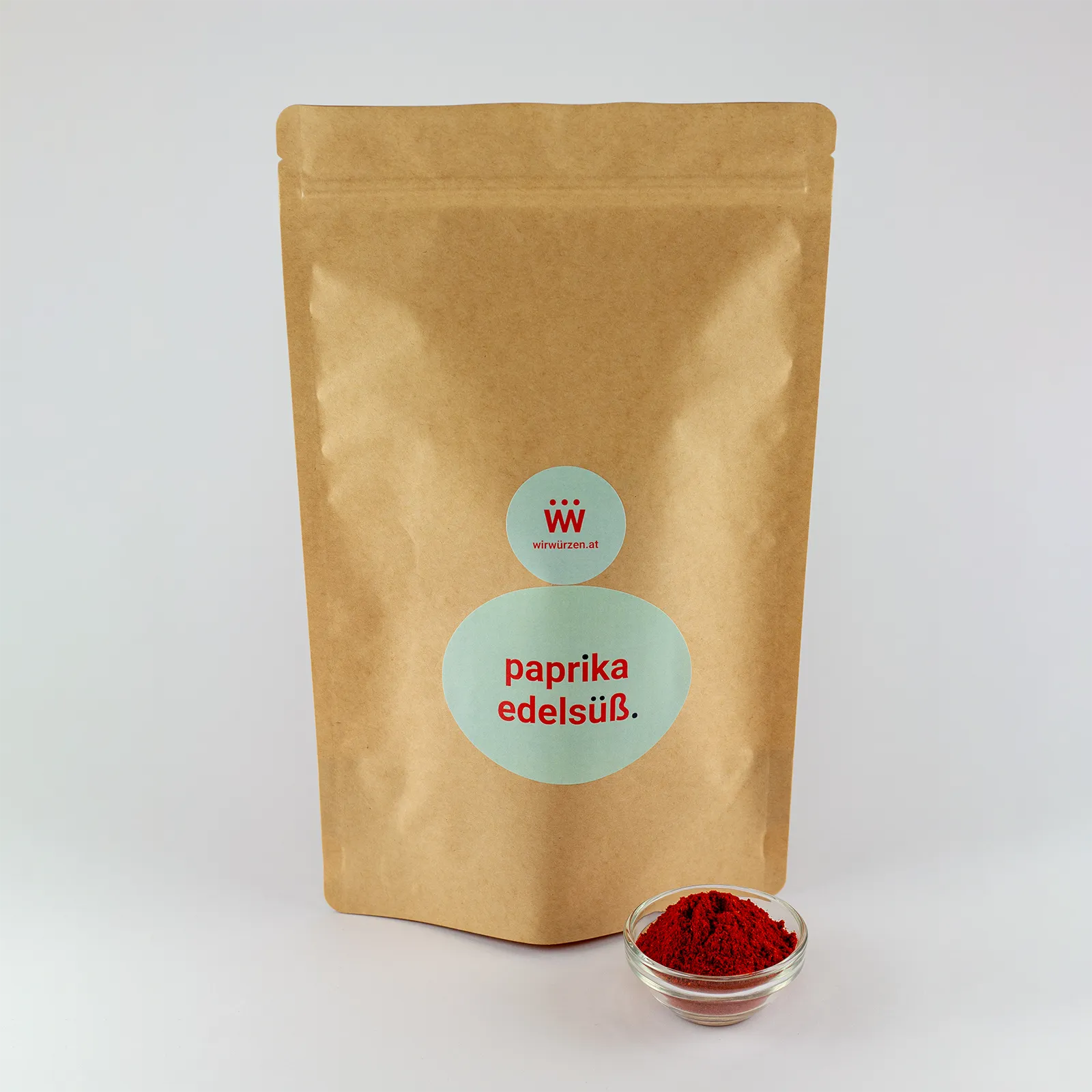 Paprika edelsüß 500 g Beutel – Vorratspackung mildes Paprikapulver für Fleisch, Saucen und ungarische Küche