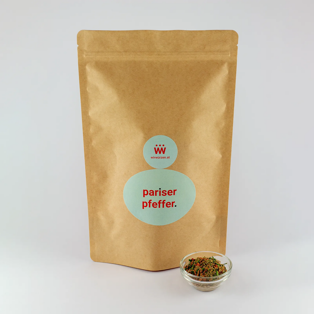 Pariser Pfeffer 500 g Beutel – kräftige Gewürzmischung für Grill, Ofengerichte und herzhafte Rezepte