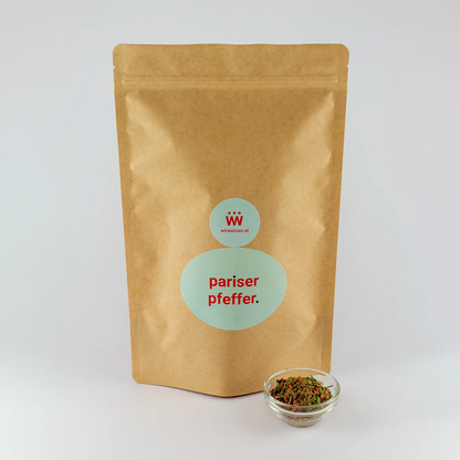 Pariser Pfeffer 500 g Beutel – kräftige Gewürzmischung für Grill, Ofengerichte und herzhafte Rezepte