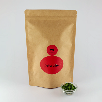 Petersilie 120 g Beutel – vielseitiges Küchenkraut zum Würzen von Gemüse, Aufläufen und mediterranen Gerichten