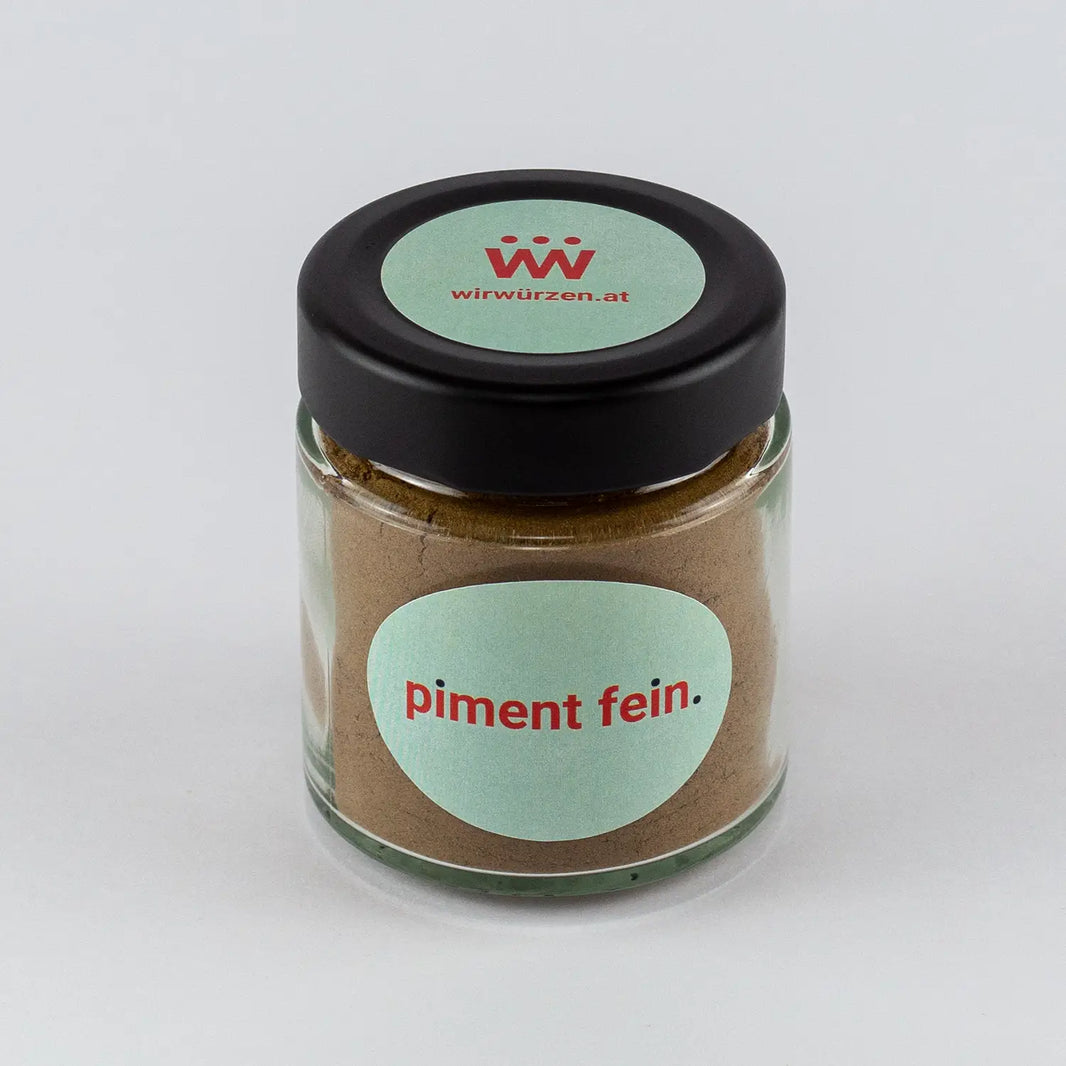 Piment fein 50 g Glas – gemahlenes Gewürz mit warmem Aroma, ideal für Fleisch, Saucen und Gebäck