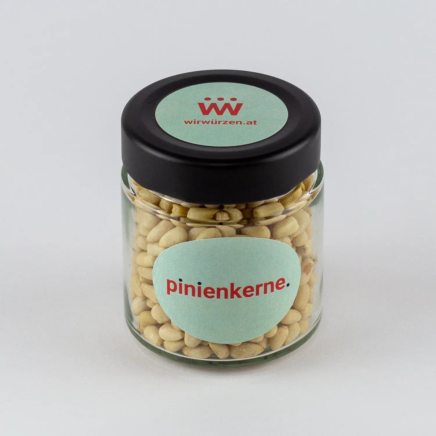 Pinienkerne 70 g Glas – nussig-mild, ideal zum Verfeinern von Salaten, Pasta, Pesto und mediterranen Gerichten