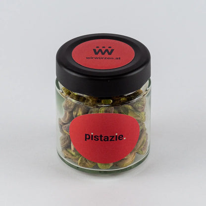 Pistazien 70 g Glas – aromatisch-nussig, ideal zum Backen, Snacken und Verfeinern von Desserts
