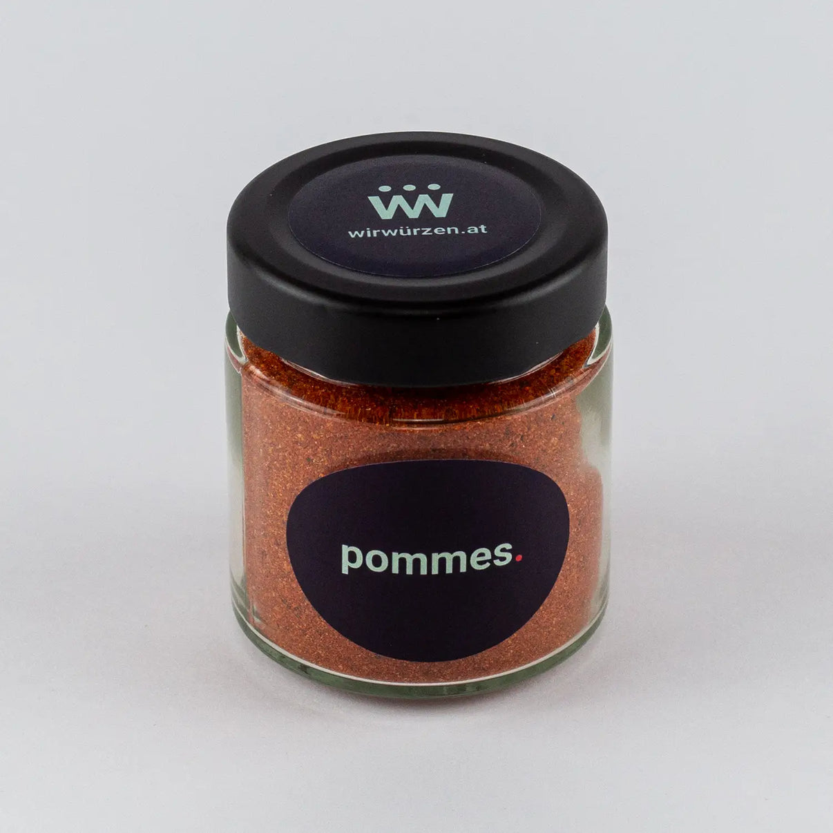 Pommes Gewürz 80 g Glas – würzig-aromatische Mischung für knusprige Pommes, Kartoffeln und Snacks