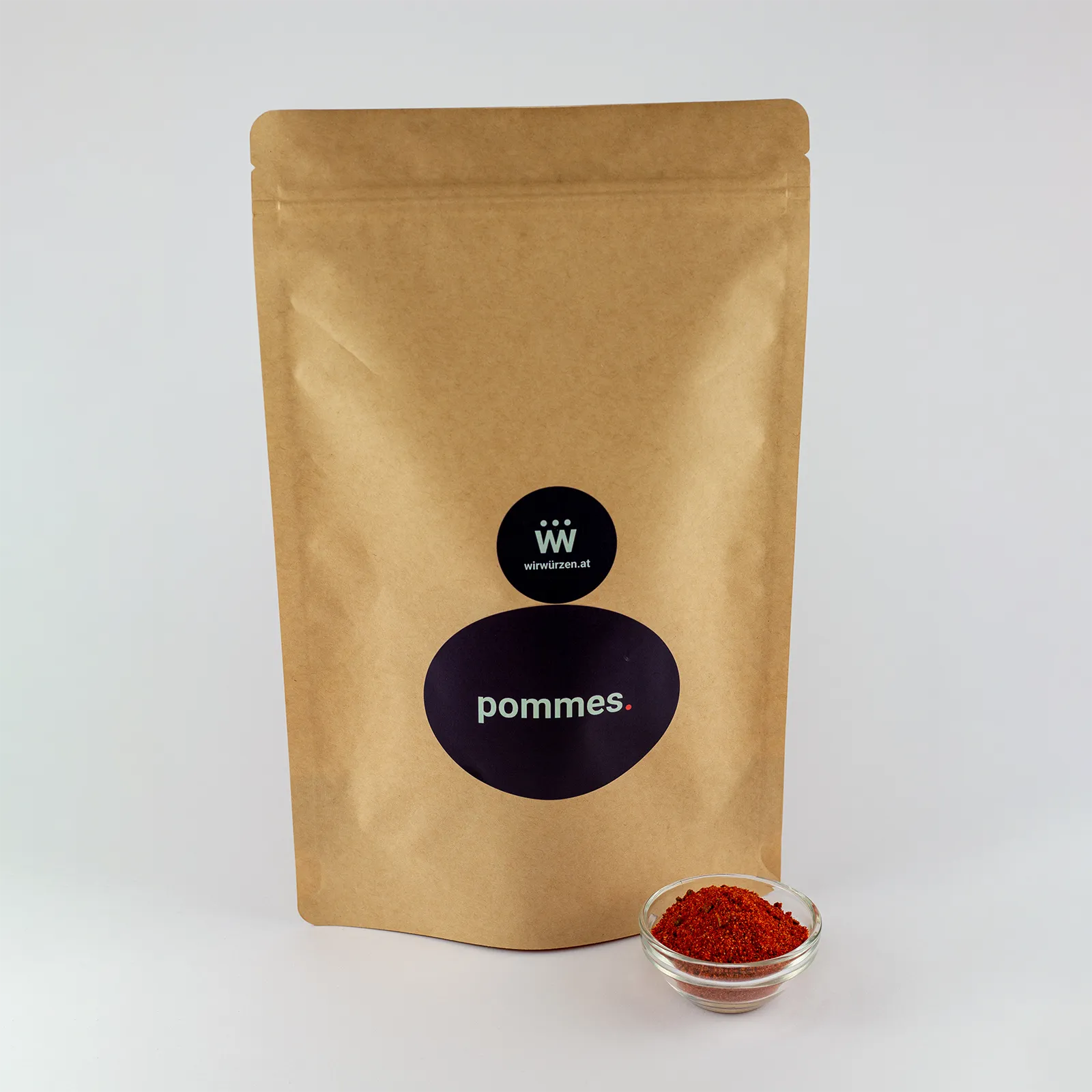 Pommes Gewürz 500 g Beutel – Großpackung für Gastronomie, perfekt für Pommes, Fritten und Kartoffelgerichte