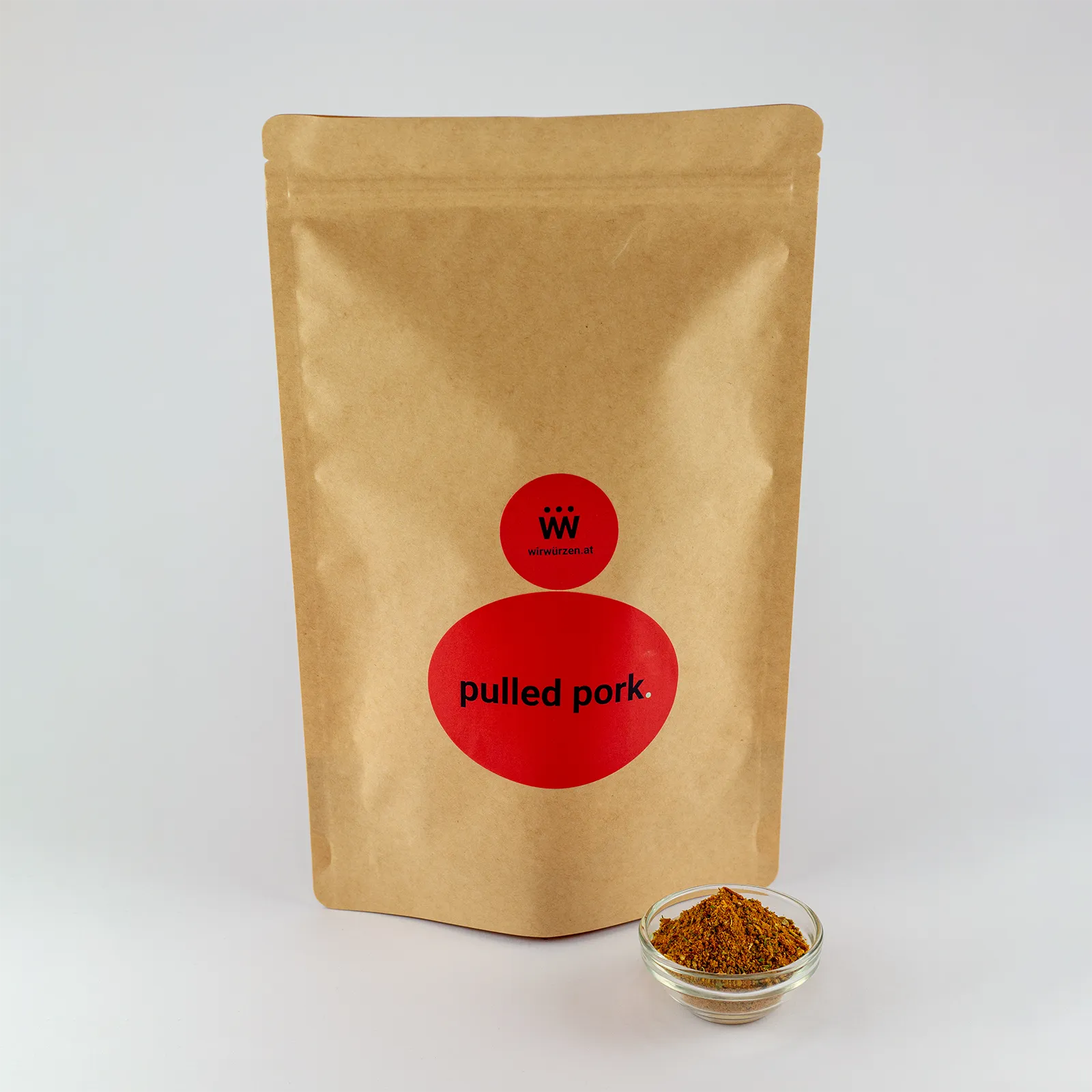 Pulled Pork Rub 500 g Beutel – kräftige Grill-Gewürzmischung für Schweinefleisch, ideal für Gastronomie