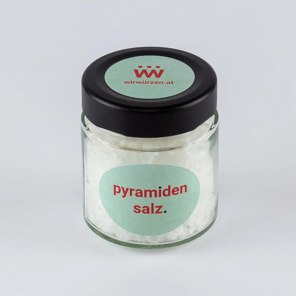 Pyramiden Salz 70 g Glas– naturbelassenes Salz in Pyramidenform, ideal zum Würzen von Fleisch, Gemüse und Salaten
