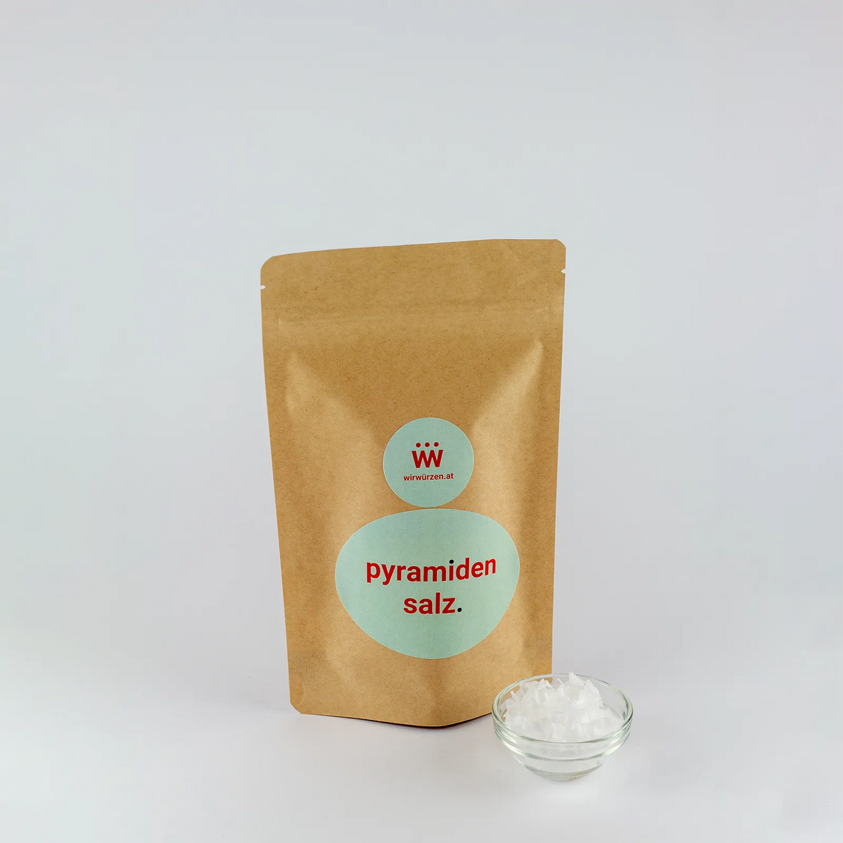 Pyramiden Salz 180 g Beutel – aromatisches grobes Salz für Fleisch, Fisch, Gemüse und Salate