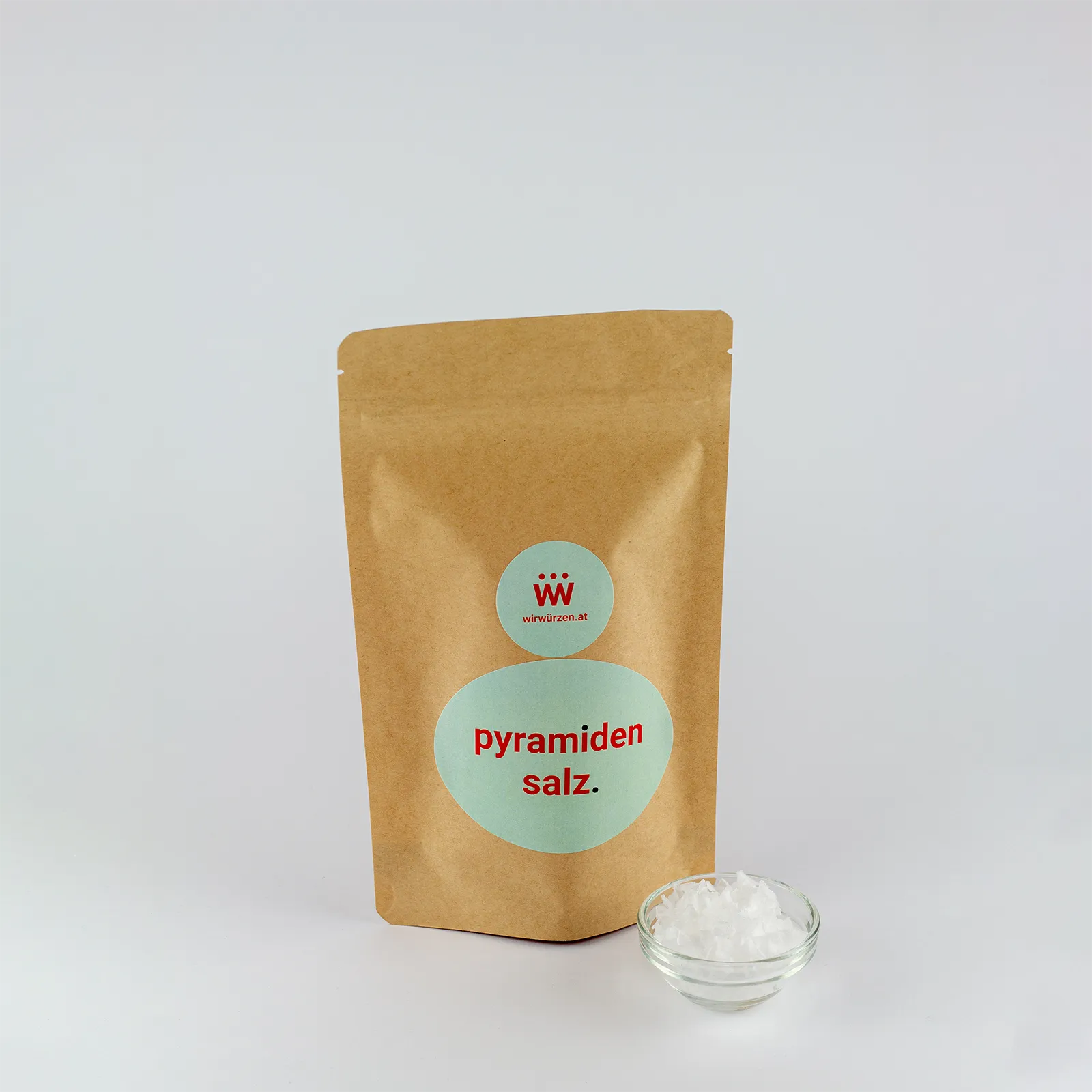 Pyramiden Salz 180 g Beutel – aromatisches grobes Salz für Fleisch, Fisch, Gemüse und Salate