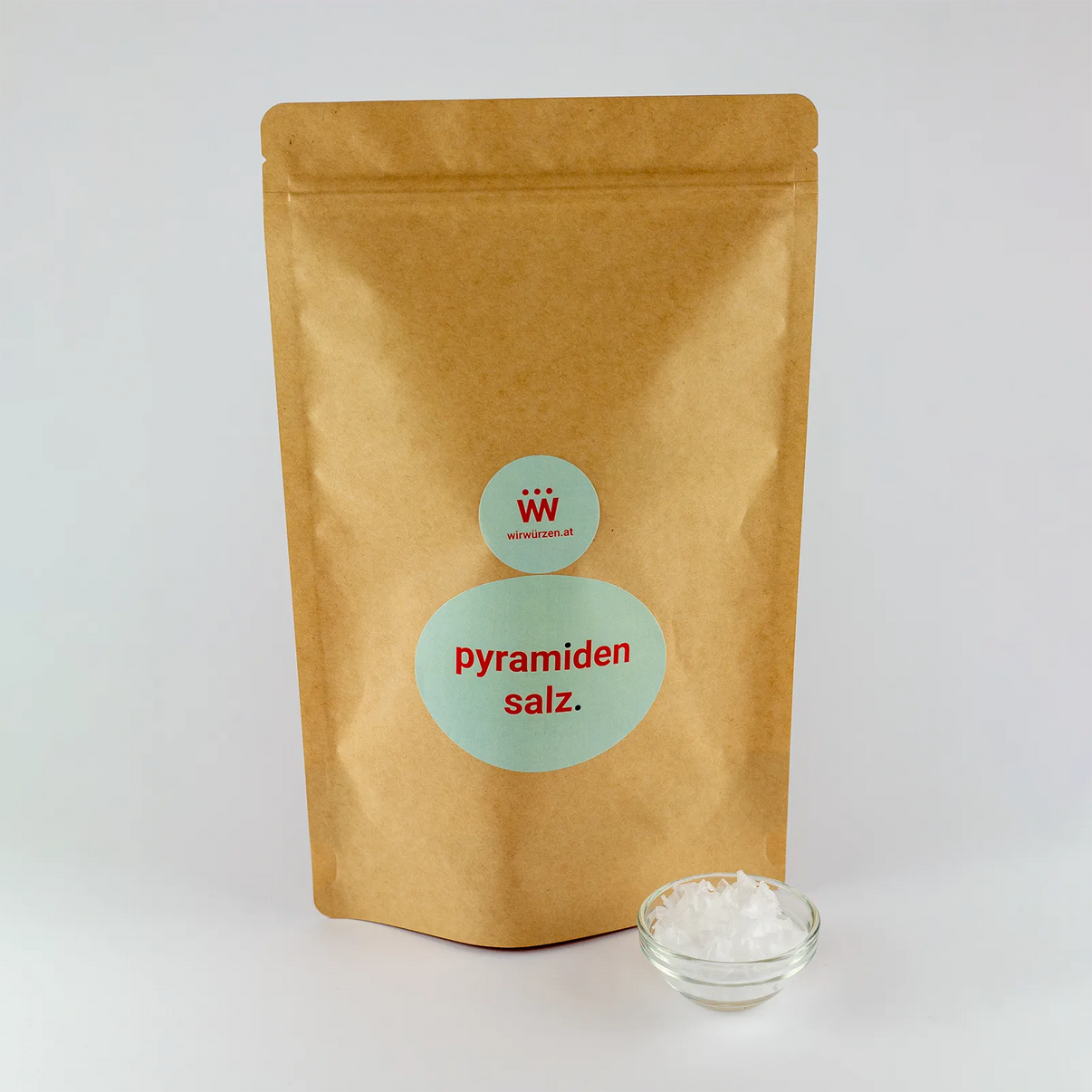 Pyramiden Salz 500 g Beutel – Großpackung naturbelassenes Salz für Gastronomie und Großküchen