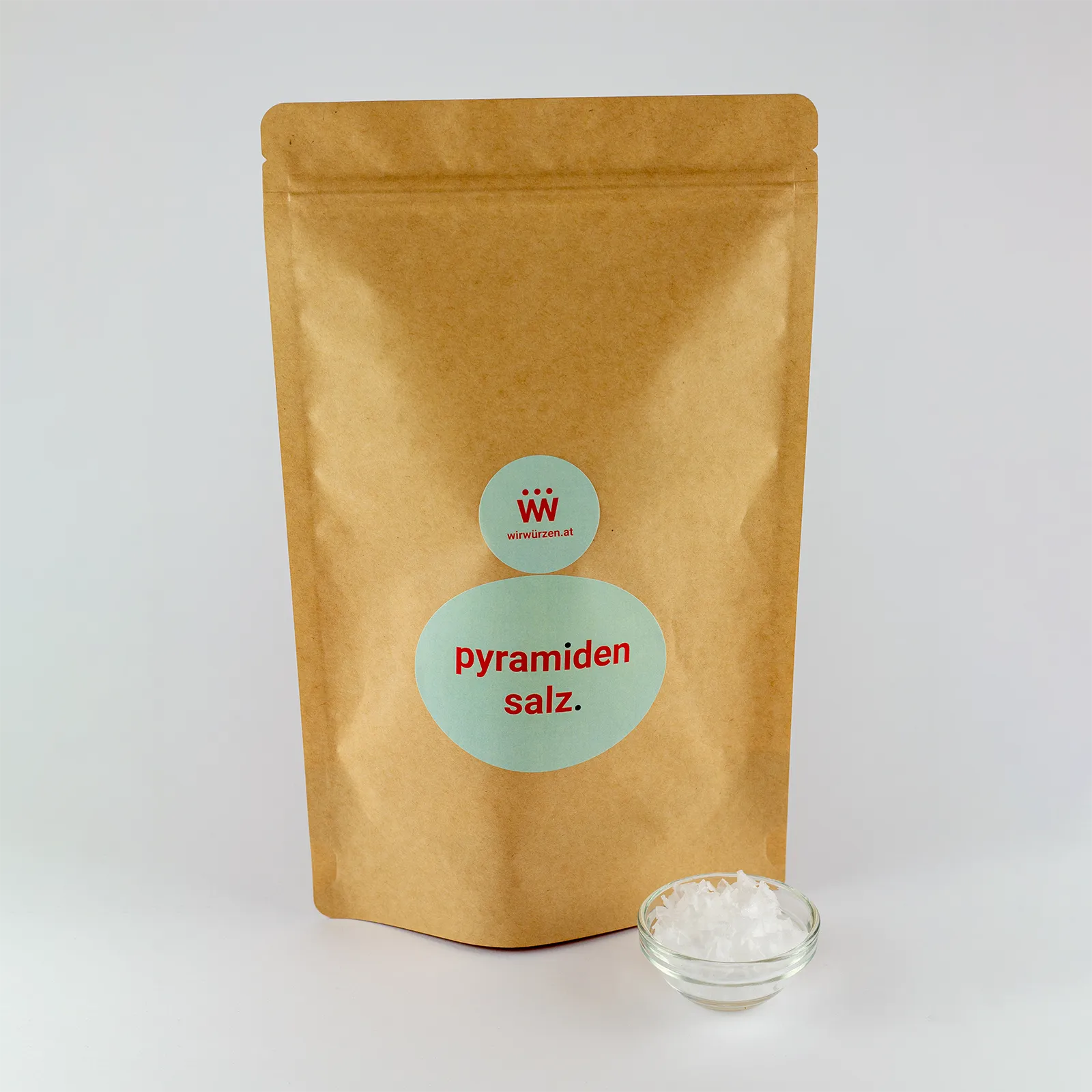 Pyramiden Salz 500 g Beutel – Großpackung naturbelassenes Salz für Gastronomie und Großküchen