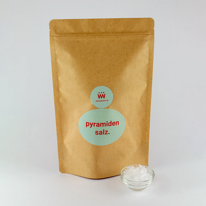 Pyramiden Salz 500 g Beutel – Großpackung naturbelassenes Salz für Gastronomie und Großküchen