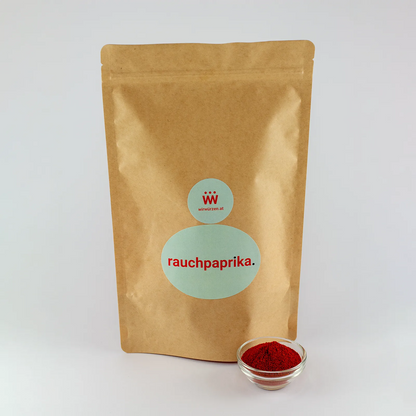 Rauchpaprika 500 g Beutel – Großpackung geräuchertes Paprikapulver für Gastronomie und Grillgerichte