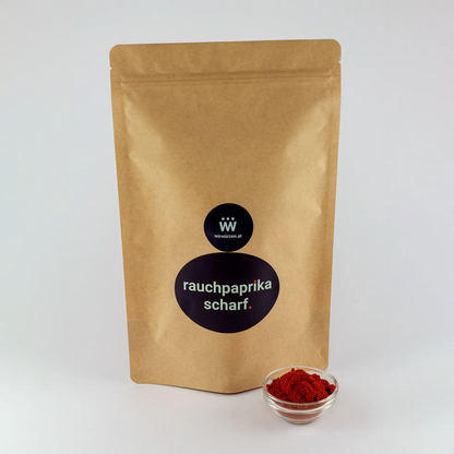 Rauchpaprika scharf 500 g Beutel – Großpackung feurig-rauchige Würze für Gastronomie, BBQ und Profi-Küche