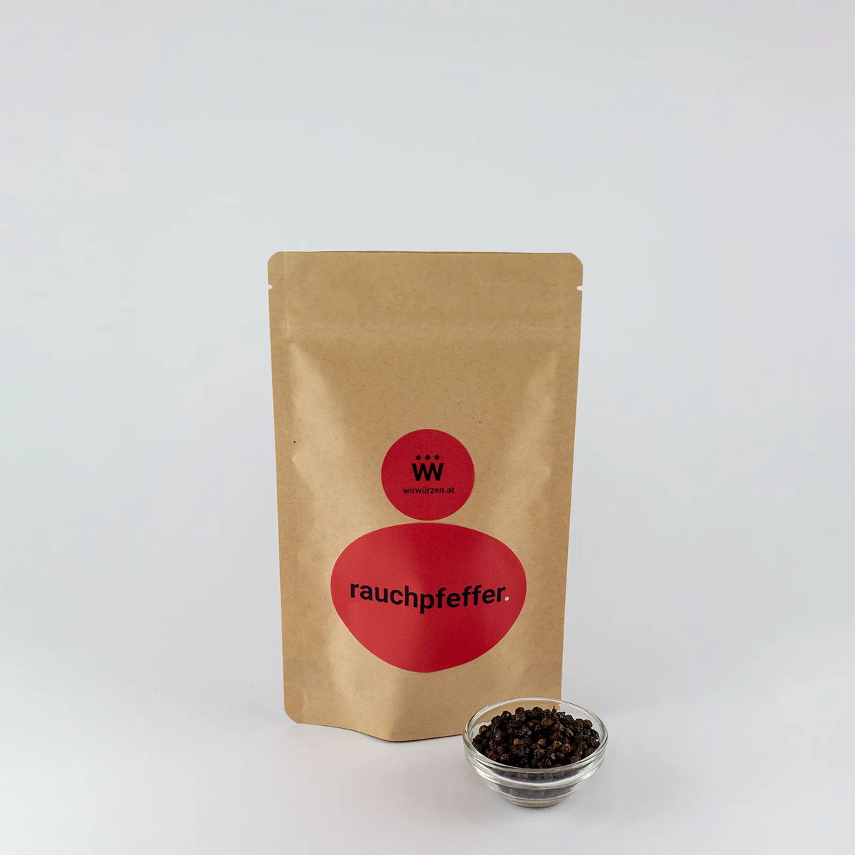 Rauchpfeffer 150 g Beutel – aromatische Pfefferkörner mit feiner Rauchnote für Grillgerichte und Saucen