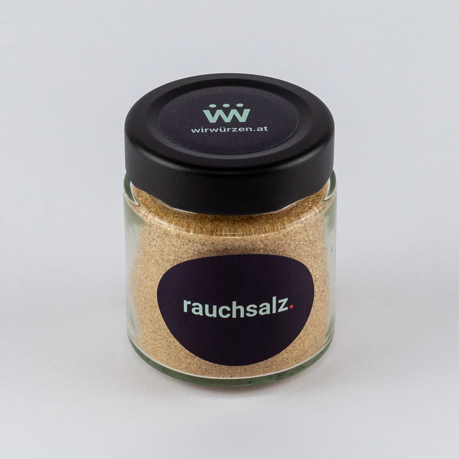 Rauchsalz 150 g Glas – aromatisch geräuchertes Salz mit intensiver Rauchnote für Grill- und Fleischgerichte
