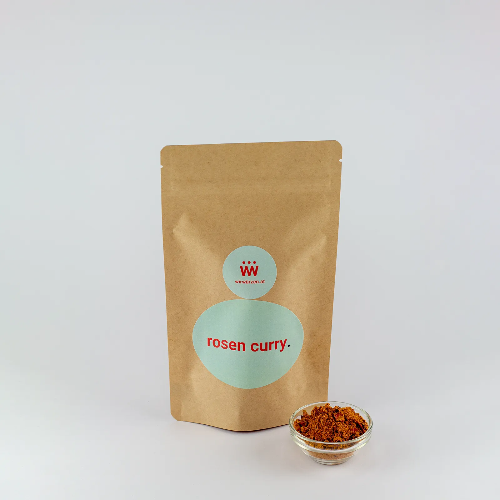 Rosen Curry 150 g Beutel – aromatische Gewürzmischung für exotische Currygerichte, Gemüse und Reisgerichte