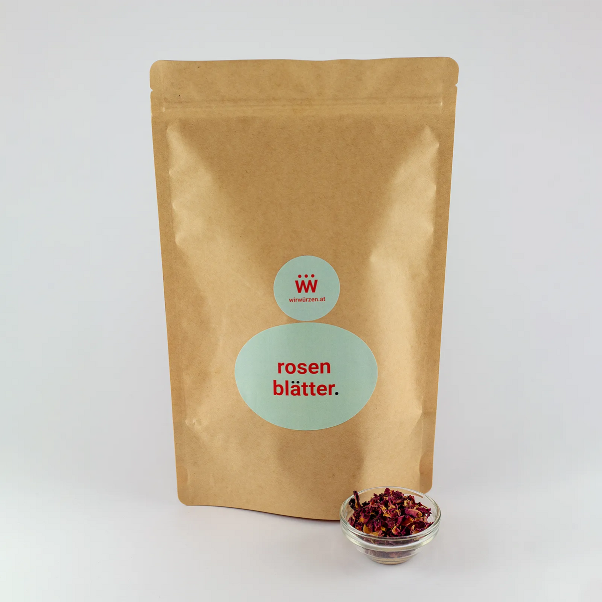 Rosenblätter 100 g Beutel – Großpackung für Gastronomie, Tee, Desserts und kreative Rezepte