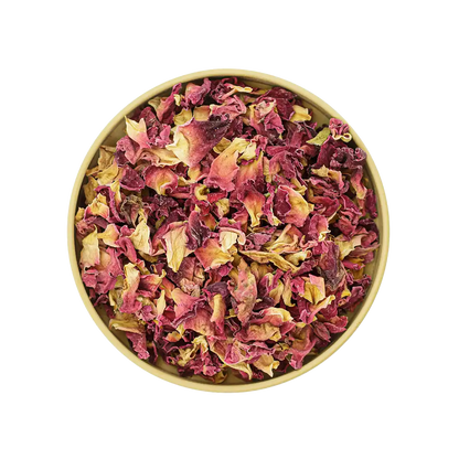 Rosenblätter – getrocknete Blütenblätter mit blumigem Duft