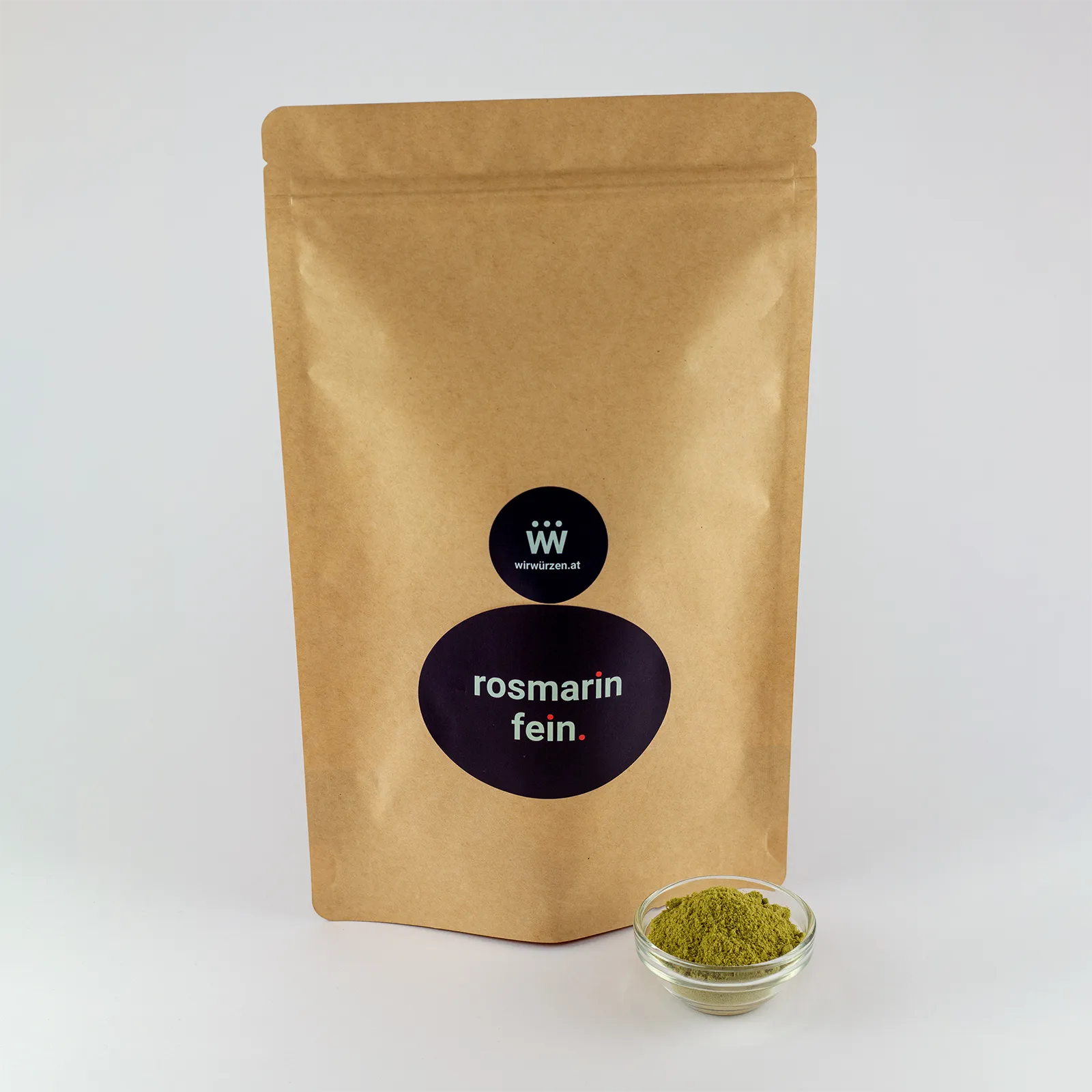 Rosmarin fein 400 g Beutel – Großpackung Kräuter für Gastronomie, Grill, Ofengerichte und mediterrane Küche