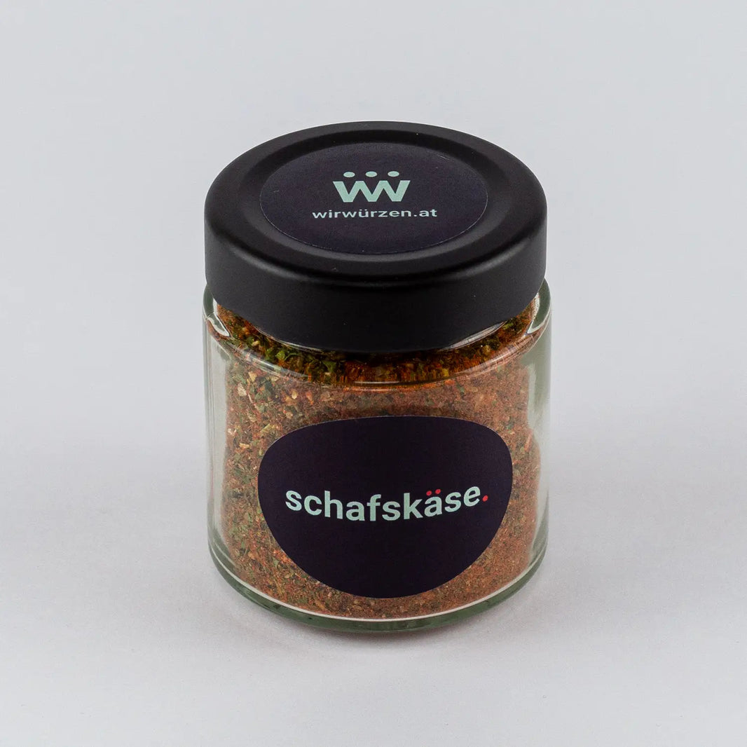 Schafskäse Gewürz 60 g Glas – aromatische Mischung für Schafskäse, Salate, Ofengerichte und mediterrane Küche