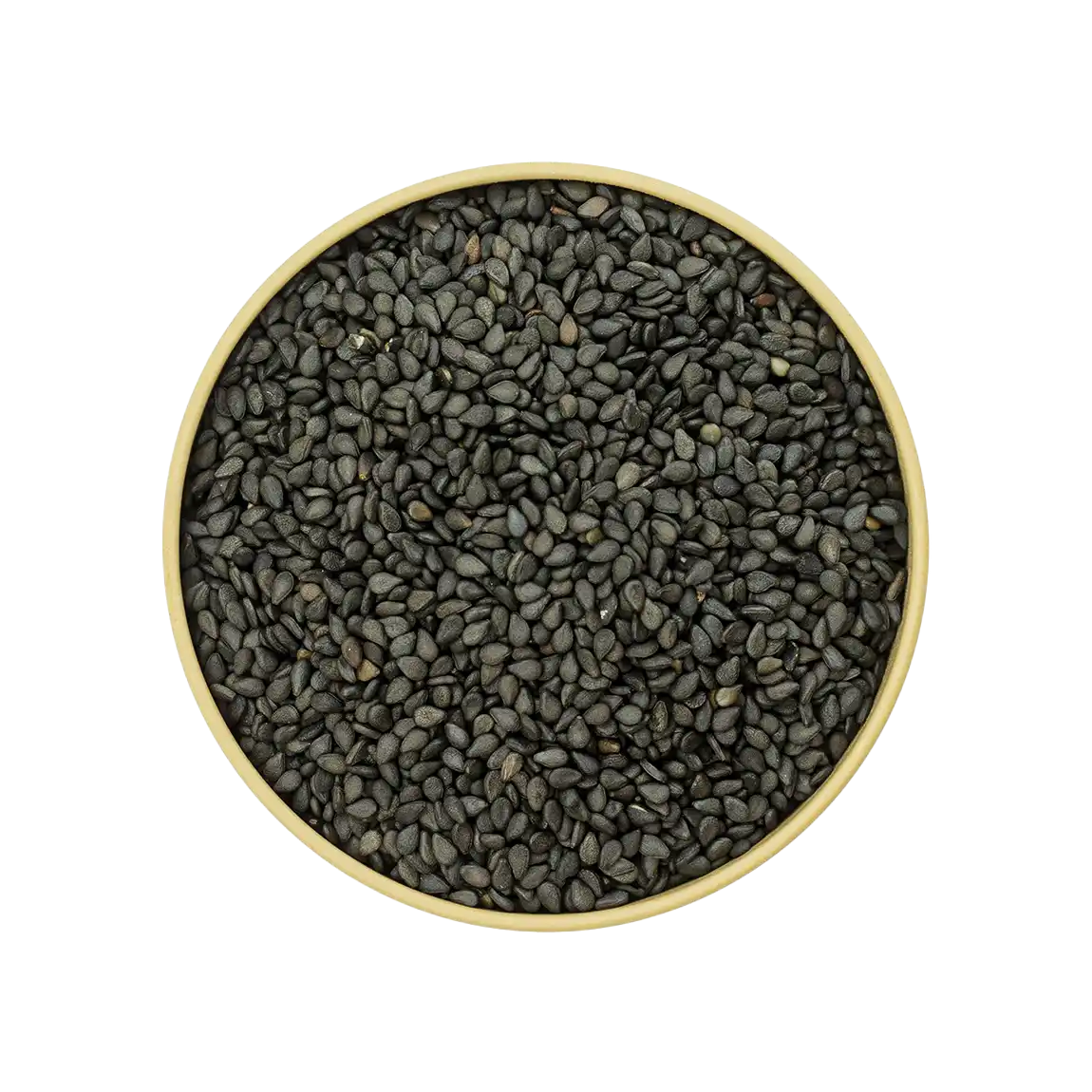 Schwarzer Sesam – geröstete schwarze Sesamsamen mit nussigem Aroma