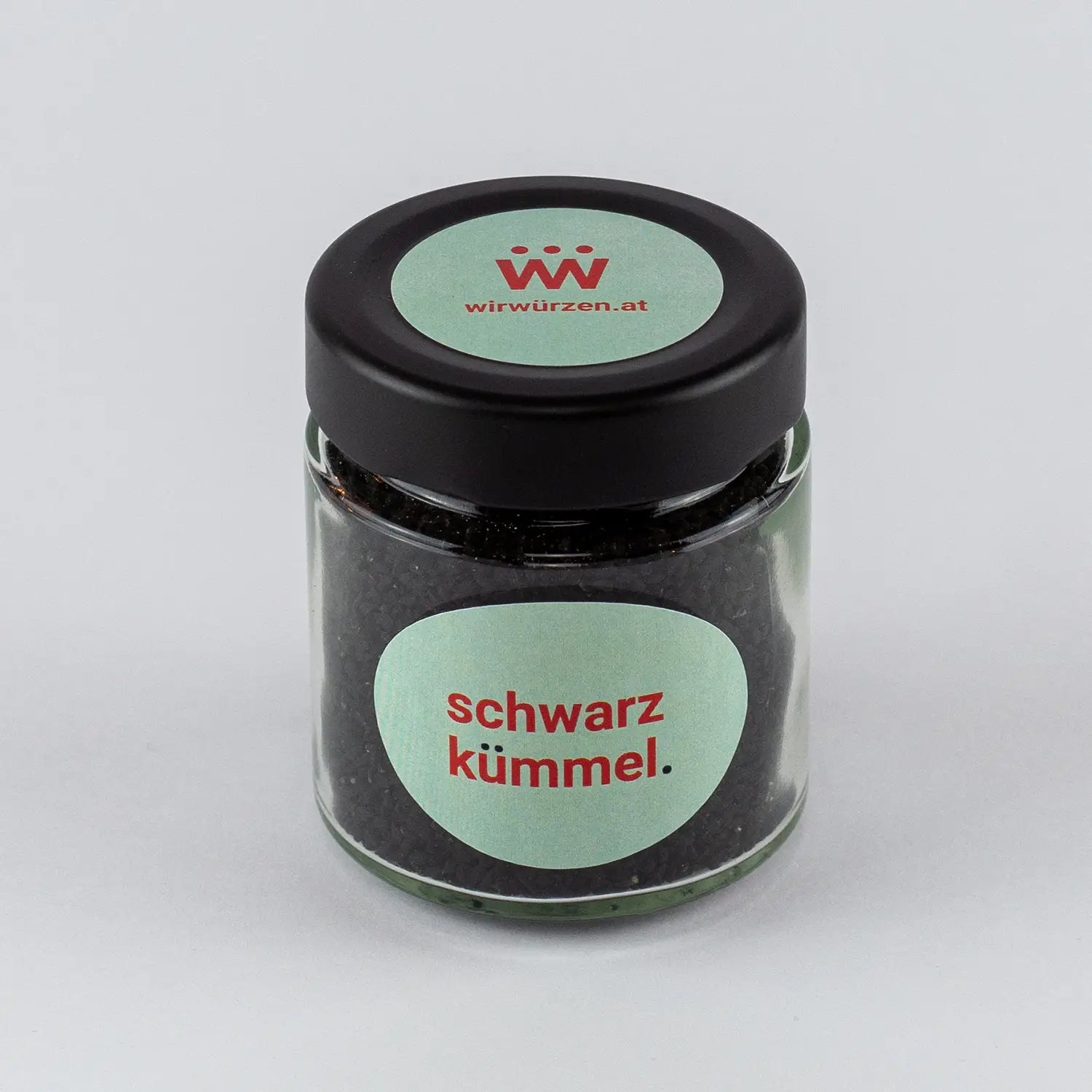 Schwarzkümmel 70 g Glas – aromatische Samen für Brot, Gebäck, Salate und orientalische Küche