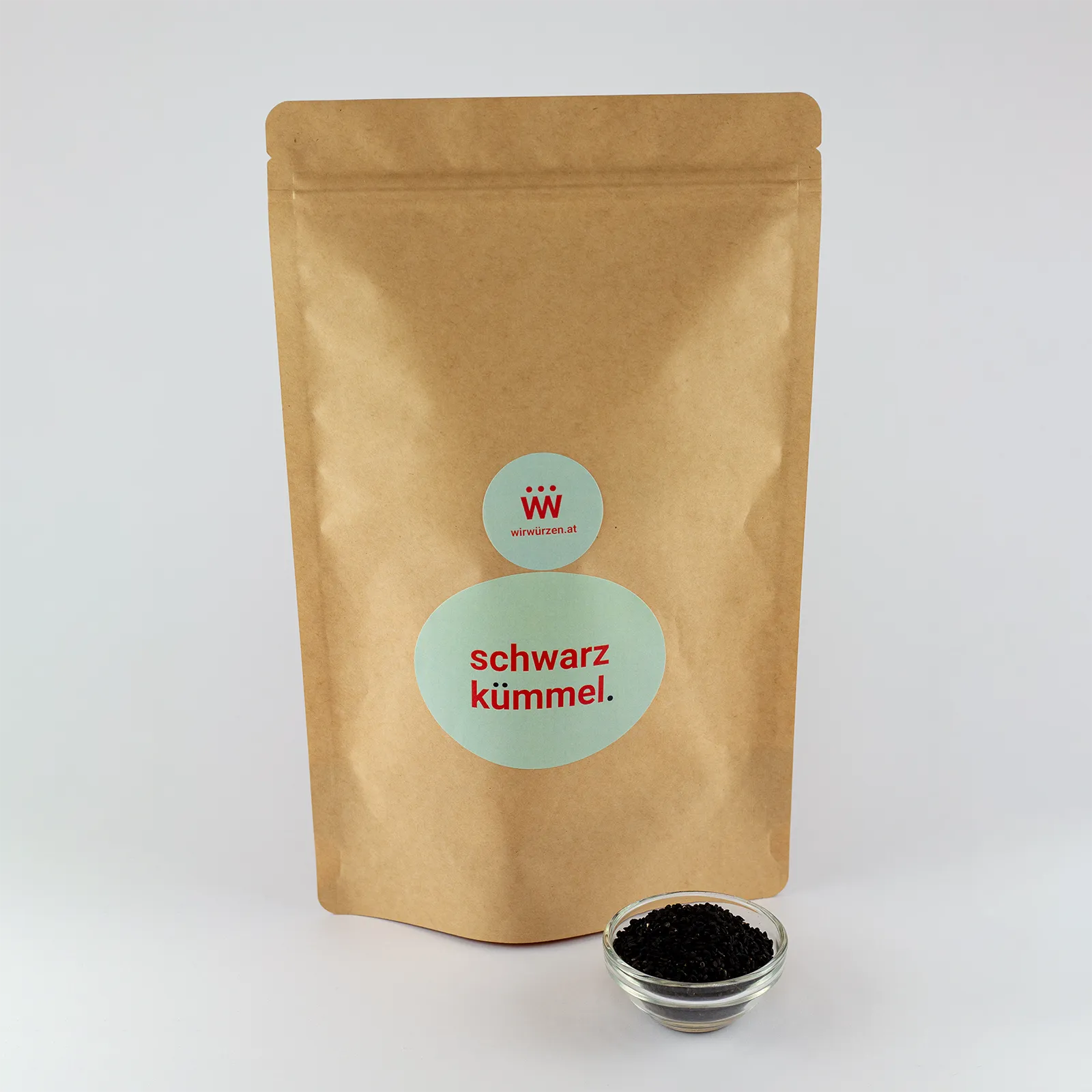 Schwarzkümmel 500 g Beutel – Großpackung Samen für Gastronomie, Backwaren, Salate und orientalische Gerichte