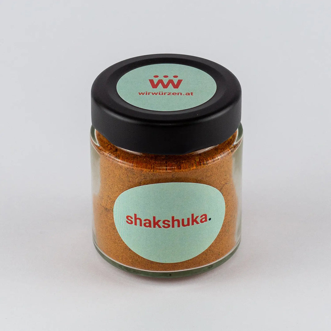 Shakshuka 70 g Glas – aromatische Gewürzmischung für israelische Tomatenpfanne und orientalische Küche