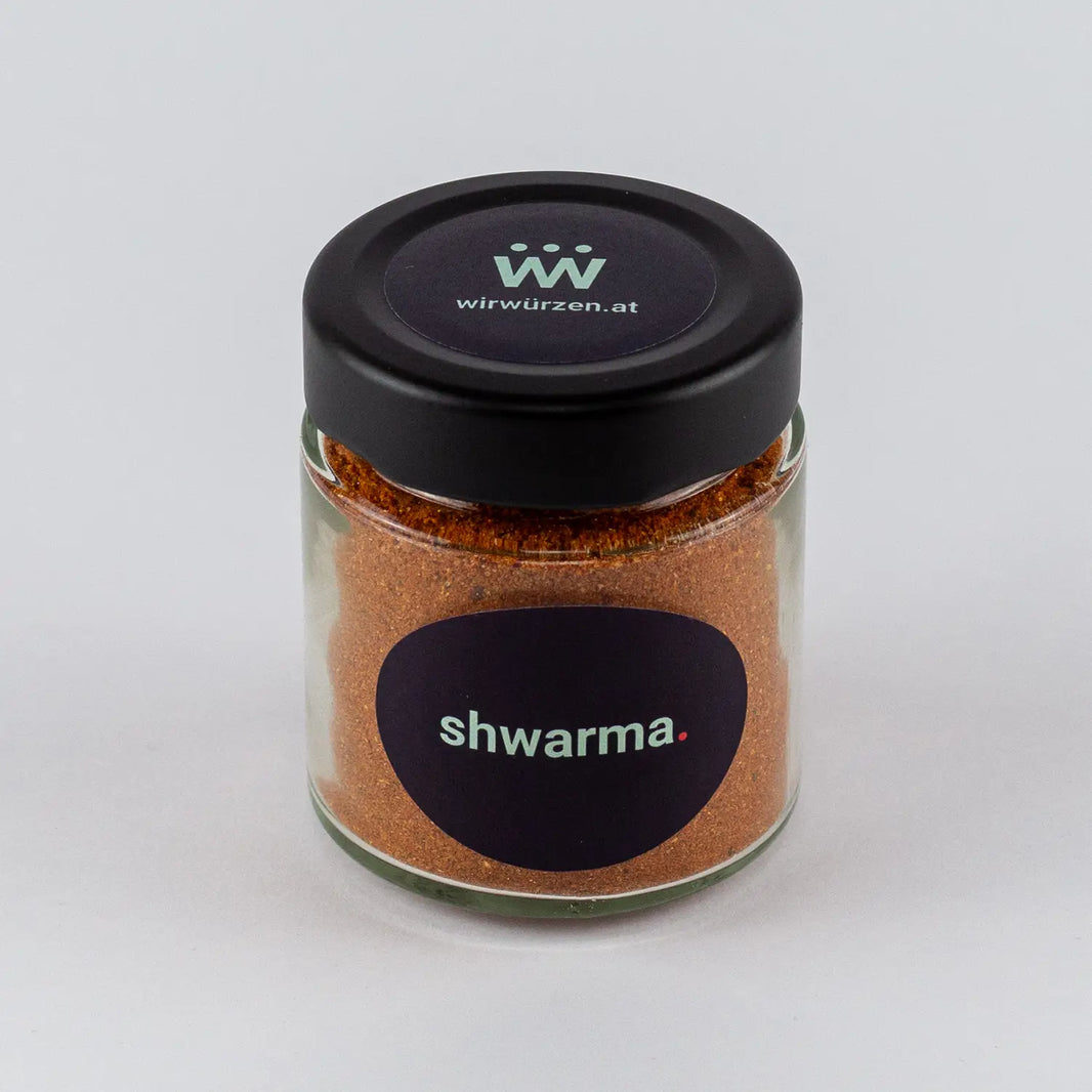 Shawarma 70 g Glas – aromatische orientalische Gewürzmischung für Fleisch, Falafel und Grillgerichte