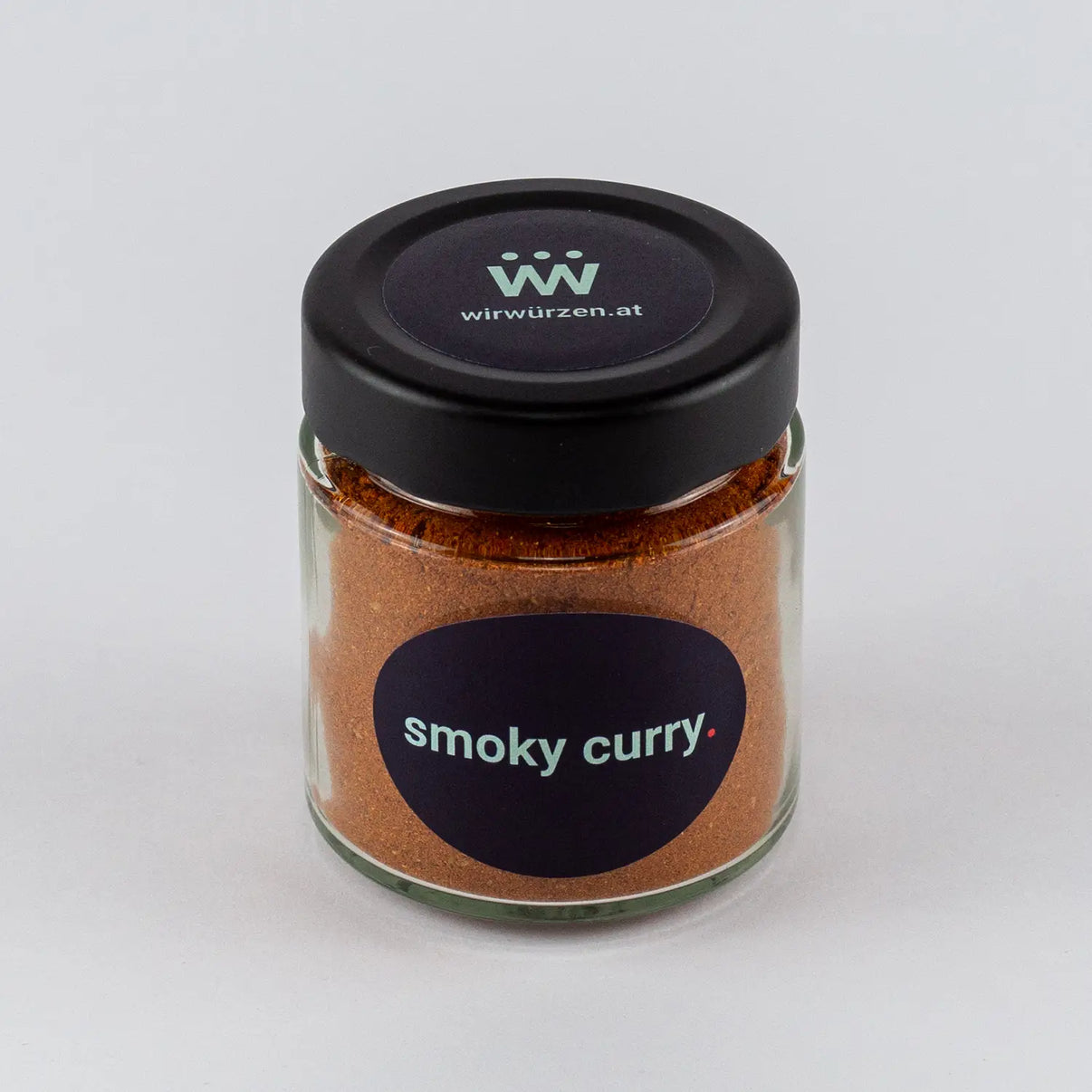 Smoky Curry 60 g Glas – aromatische, rauchige Curry-Gewürzmischung für Fleisch, Gemüse und Reisgerichte