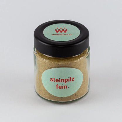 Steinpilz fein 40 g Glas – aromatisches Pilzgewürz für Suppen, Saucen und Gemüsegerichte