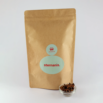 Sternanis 200 g Beutel – intensive Gewürznote für Tee, Süßspeisen und orientalische Küche