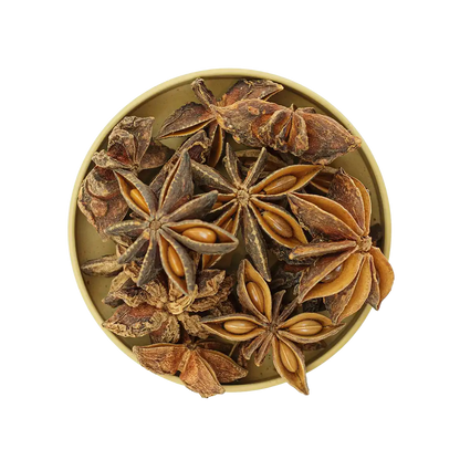 Sternanis – getrocknete Sternanis mit süßlich-würzigem Aroma