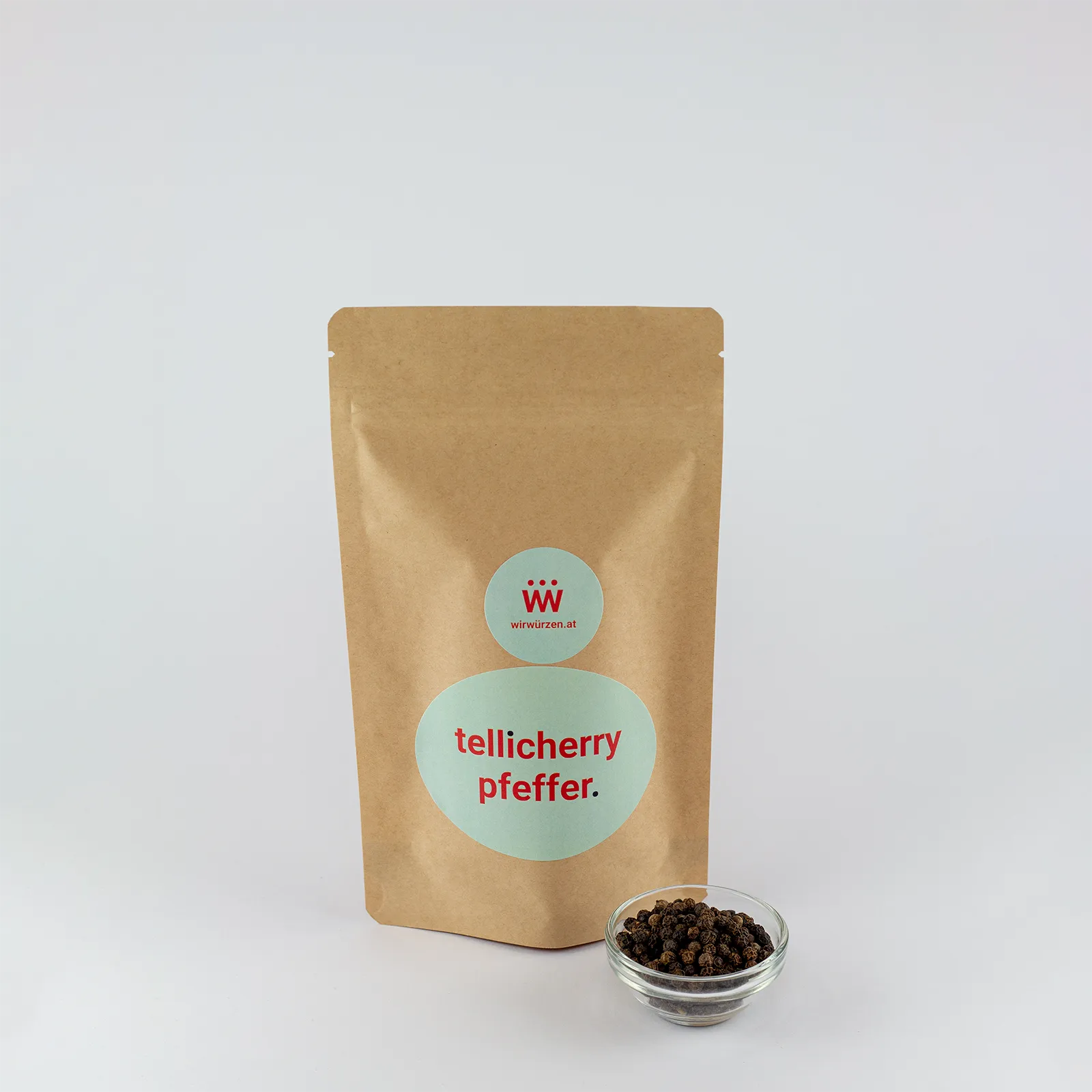 Tellicherry Pfeffer 150 g Beutel – intensiver schwarzer Pfeffer für Suppen, Fleisch und Gemüsegerichte