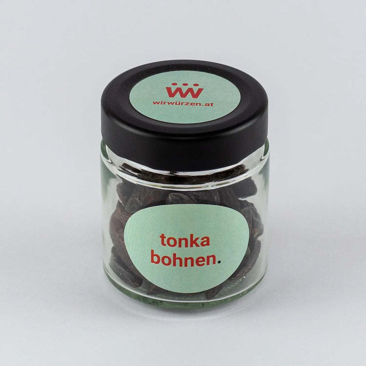 Tonka Bohnen 40 g Glas – würzige Bohnen für Süßspeisen, Desserts und Gebäck