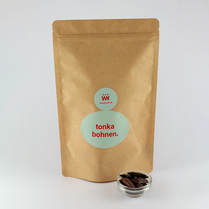 Tonka Bohnen 400 g Beutel – intensives Gewürz für Süßspeisen, Desserts und Gebäck