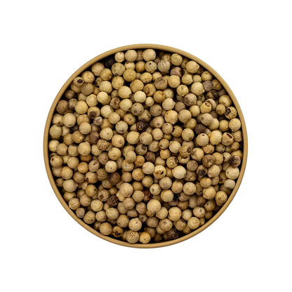 Weißer Pfeffer – ganze Pfefferkörner mit mild-würzigem Aroma