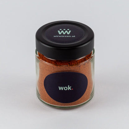 Wok 60 g Glas – aromatische asiatische Gewürzmischung für Wokgerichte, Gemüse und Fleisch