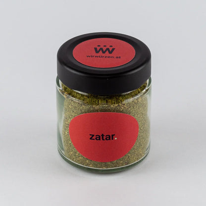 Zatar 60 g Glas – aromatische Gewürzmischung für Brot, Gemüse, Fleisch und orientalische Gerichte